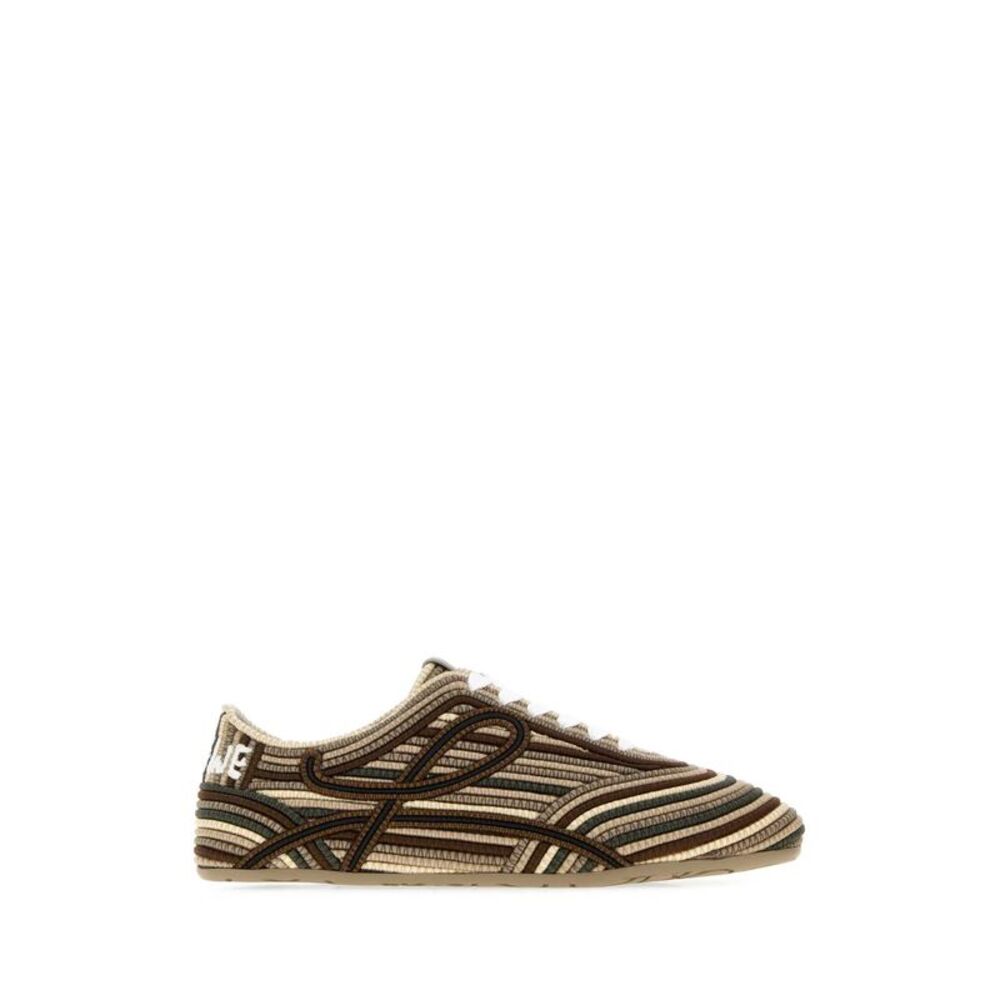 Loewe Paula's Ibiza Men Embroidered Canvas Paula S Ibiza Yago Sneakers